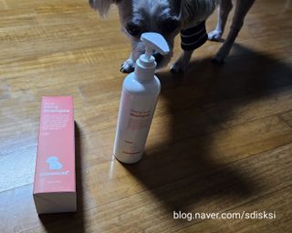[댕모어 샴푸 2종] 댕샴푸 / 퍼피샴푸  2종 세트 (300ml) — 5점을 준 리뷰어가 2023년 9월 올린 사용 사진