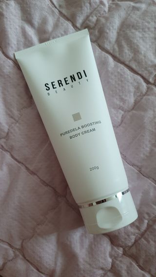 세렌디뷰티 퓨어델라 부스팅 바디크림 — 5점을 준 리뷰어가 2021년 7월 올린 사용 사진