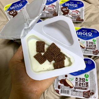 매일바이오 토핑요거트 — 5점을 준 리뷰어가 2021년 5월 올린 사용 사진