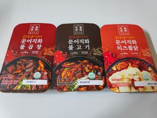 자연풍미 문어직화볶음 3종 (불고기, 불곱창, 치즈불닭) — 4.5점을 준 리뷰어가 2022년 6월 올린 사용 사진