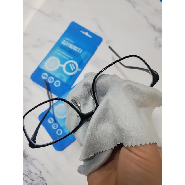 퓨어뷰 김서림방지 안경 극세사 클리너 리뷰 사진