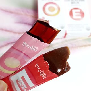인디닥터 면역 생생 핑크 이뮨 젤리 + 타이탄 BCAA 프로틴 젤리스틱 — 5점을 준 리뷰어가 2022년 3월 올린 사용 사진