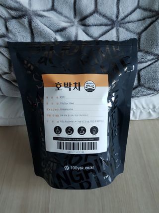 산그리메 국내산 호박차 100티백 대용량 삼각티백차 — 5점을 준 리뷰어가 2021년 7월 올린 사용 사진