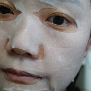 바노바기 코스메틱 바노바기 디엑스 마스크 — 5점을 준 리뷰어가 2024년 7월 올린 사용 사진
