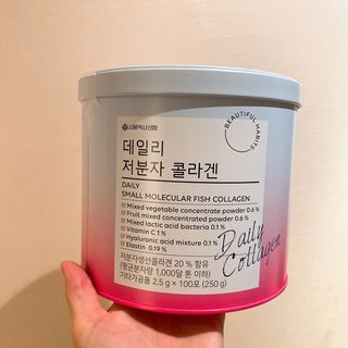 서울약사신협_데일리저분자콜라겐_2.5g x 100포 — 5점을 준 리뷰어가 2021년 5월 올린 사용 사진