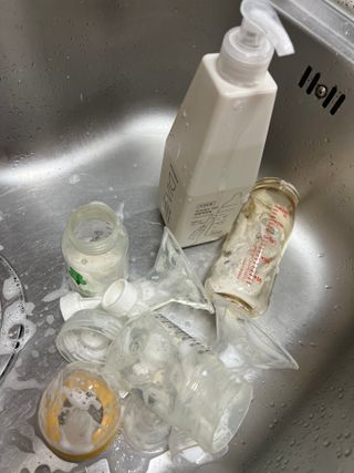 마더케이 디아 프리미엄 젖병세정제 500ml 액상형/무향 — 5점을 준 리뷰어가 2021년 12월 올린 사용 사진
