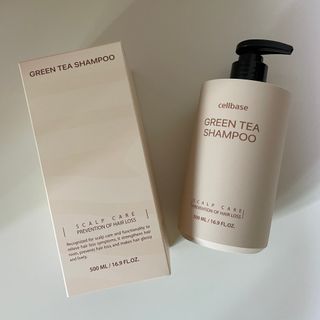 프리마인 더이상 뻣뻣하고 효과없는 탈모샴푸는 NO. 근본부터 케어하는 셀베이스 그린티샴푸(500ml) — 5점을 준 리뷰어가 2023년 3월 올린 사용 사진