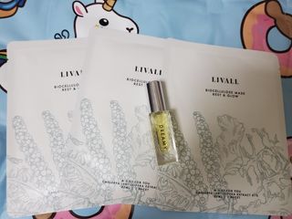 리브얼 | LIVALL 바이오셀룰로오스 마스크 레스트 앤 글로우 33ml  x 3개입 — 5점을 준 리뷰어가 2022년 7월 올린 사용 사진