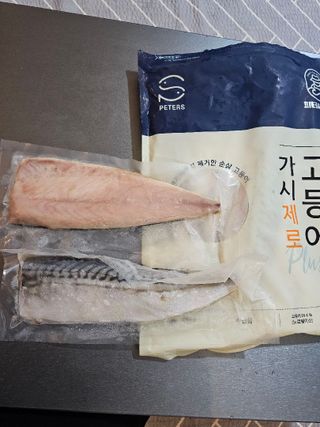 [피터씨마켓] 가시제로 노르웨이 순살 고등어 플러스 900g — 5점을 준 리뷰어가 2024년 8월 올린 사용 사진