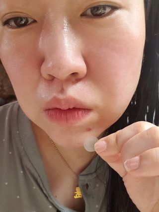 닥터플리너스 제트 큐어 크림 30ml + 제로 트러블 패치 9EA — 4점을 준 리뷰어가 2022년 4월 올린 사용 사진
