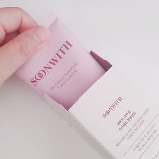 SOONWITH 바이오 내추럴 리프레싱 폼클렌징 — 4.5점을 준 리뷰어가 2021년 4월 올린 사용 사진