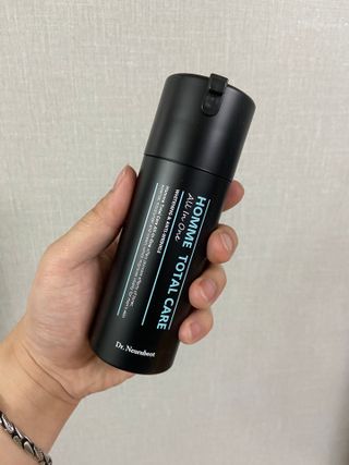 Dr.느루벗 느루벗 옴므 토탈 케어 올인원 118ml 남자 남성 스킨 로션 에센스 크림 화장품 — 4.5점을 준 리뷰어가 2021년 3월 올린 사용 사진