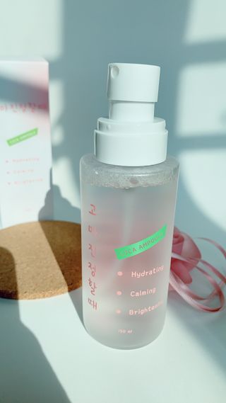 [시카앰플] 묘오한 고마진정할때 진정 스프레이 앰플 150ml — 5점을 준 리뷰어가 2021년 3월 올린 사용 사진