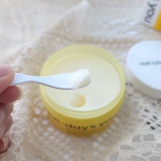 원데이즈유 프로 바이타 씨 브라이트닝 클렌징 밤 — 4점을 준 리뷰어가 2021년 2월 올린 사용 사진