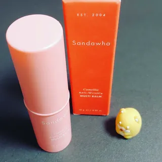 스킨큐어 산다화 카멜리아 안티 링클 멀티밤 — 4.5점을 준 리뷰어가 2022년 11월 올린 사용 사진