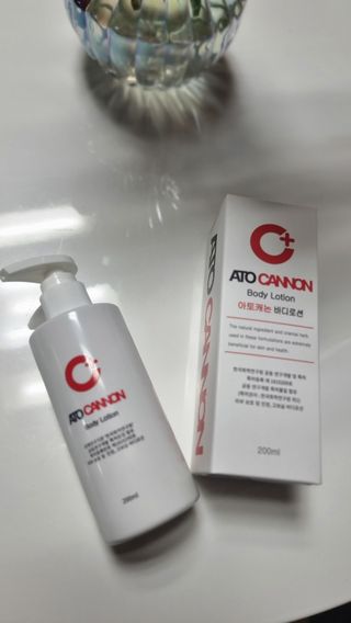 아토캐논(ATO CANNON) 아토캐논 고보습 바디로션 200ml — 5점을 준 리뷰어가 2023년 1월 올린 사용 사진