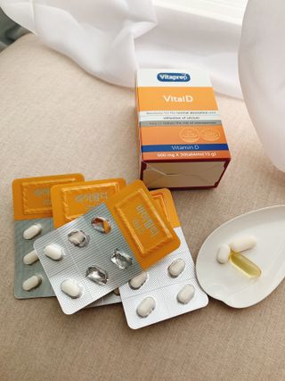 뉴트리션팩토리 비타프렙 바이탈디 비타민D 500mg — 5점을 준 리뷰어가 2021년 9월 올린 사용 사진
