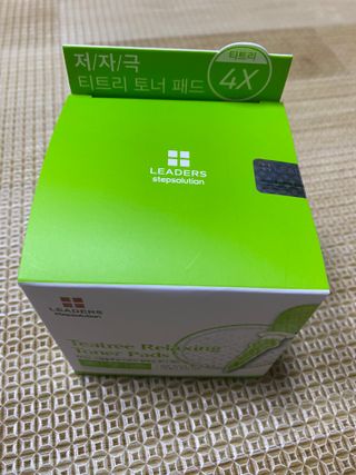 리더스코스메틱 리더스 스텝솔루션 티트리 릴렉싱 토너 패드 — 5점을 준 리뷰어가 2022년 5월 올린 사용 사진