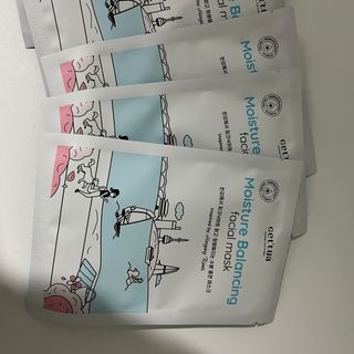 세뚜아(Cettua) [세뚜아] 모이스처 밸런싱 페이셜 마스크 Cettua Moisture Balancing Facial Mask 5매 — 5점을 준 리뷰어가 2024년 4월 올린 사용 사진