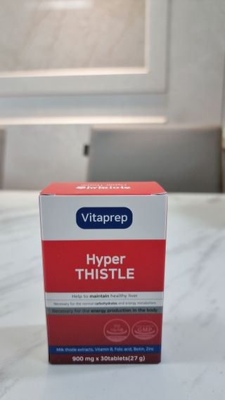 뉴트리션팩토리 비타프렙 하이퍼씨슬 밀크씨슬 900mg — 4점을 준 리뷰어가 2021년 9월 올린 사용 사진