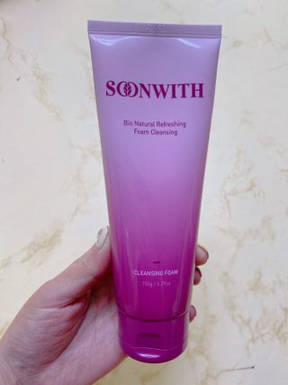 SOONWITH 바이오 내추럴 리프레싱 폼클렌징 — 5점을 준 리뷰어가 2021년 5월 올린 사용 사진
