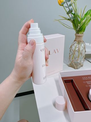 프리마인 바르기만 하면 철벽 스킨케어+24시간 마스크팩 효과. 셀라브 리제너레이팅 시스템 부스터+크림 세트 — 5점을 준 리뷰어가 2023년 7월 올린 사용 사진