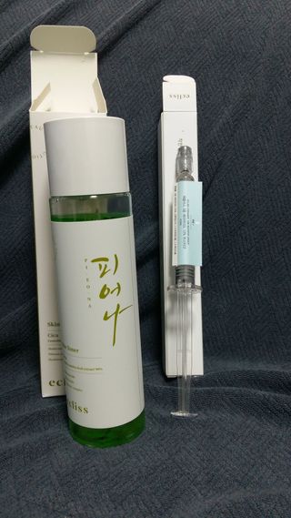 에클리스 피어나 스킨토너 — 5점을 준 리뷰어가 2022년 1월 올린 사용 사진