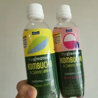 더그레잇티 콤부차 300ml *12개입 (오리지널 6개+베리리치 6개) — 5점을 준 리뷰어가 2022년 7월 올린 사용 사진