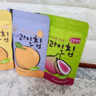 아비삭과일칩 5종 /딸기,사과,배,귤,무화과 5종 — 5점을 준 리뷰어가 2021년 5월 올린 사용 사진