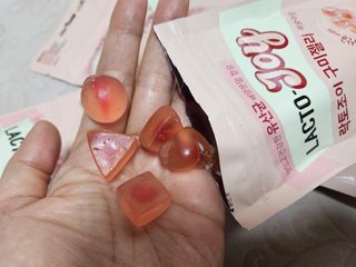 락토조이 구미젤리 복숭아맛 — 5점을 준 리뷰어가 2023년 5월 올린 사용 사진