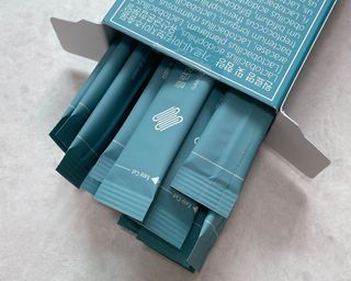 클린24시간 슬림앤유산균 1박스 (3.5g X 15포) — 5점을 준 리뷰어가 2022년 7월 올린 사용 사진