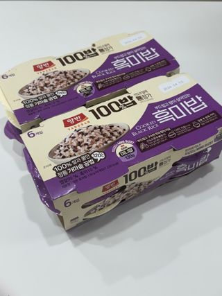 [구매평]양반 동원 양반 100밥 흑미밥, 130g, 12개 — 5점을 준 리뷰어가 2025년 5월 올린 사용 사진