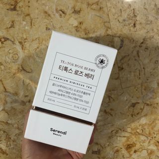 세렌디뷰티_이너뷰티 티톡스 로즈 베리 — 5점을 준 리뷰어가 2021년 3월 올린 사용 사진