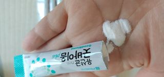 프리마인 유산균 국가지정연구소 선정, 살아있는 생유산균 200억 마리의 힘. 유산균n굿바이옴플러스 — 5점을 준 리뷰어가 2021년 10월 올린 사용 사진