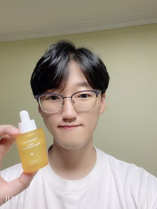 체르엠 스템앤셀 비타민 브라이트닝 에센스 30ml 1개 — 5점을 준 리뷰어가 2021년 10월 올린 사용 사진