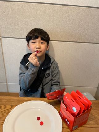 [푸름웰니스] 라바 멀티비타민 구미 36g — 5점을 준 리뷰어가 2022년 4월 올린 사용 사진