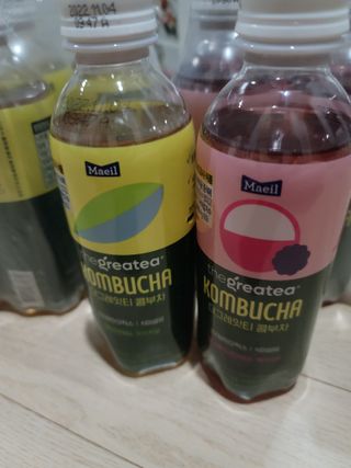더그레잇티 콤부차 300ml *12개입 (오리지널 6개+베리리치 6개) — 5점을 준 리뷰어가 2022년 7월 올린 사용 사진