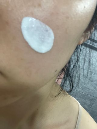 스킨큐어 산다화 유기농 레몬썬크림 — 4점을 준 리뷰어가 2023년 6월 올린 사용 사진