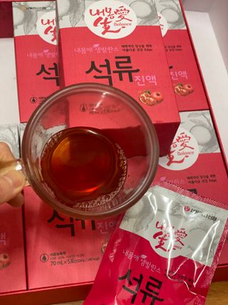 서울약사신협_내몸애생발란스석류_70ml x 30포 — 5점을 준 리뷰어가 2021년 4월 올린 사용 사진