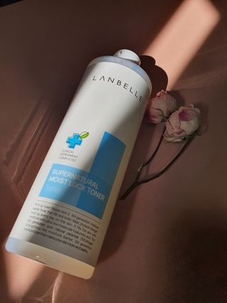 랑벨 수퍼내츄럴 수분잠금 토너 500ml (수분, 보습, 피부장벽 토너) — 5점을 준 리뷰어가 2022년 4월 올린 사용 사진
