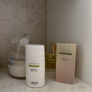 아이레시피 모이스트터치 스포츠 선밀크 50ml (SPF50+ PA+++) — 5점을 준 리뷰어가 2023년 6월 올린 사용 사진