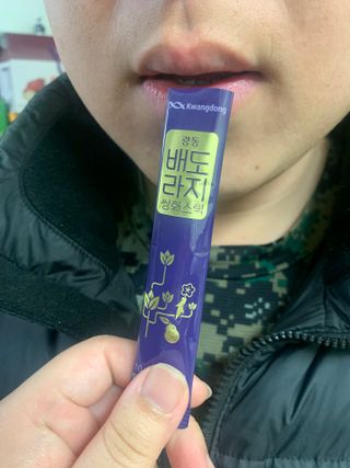 광동생활건강 나우 [광동] 배도라지 쌍화스틱 10mL x 100포 — 5점을 준 리뷰어가 2023년 3월 올린 사용 사진