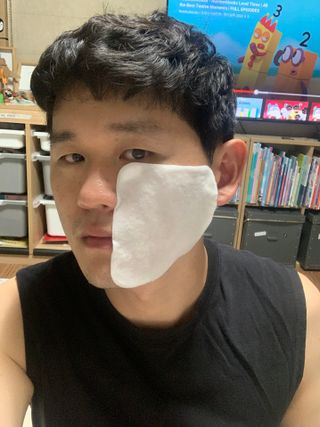 설랩수앤슈, 직접 만들어 쓰는 아기 물티슈 — 5점을 준 리뷰어가 2021년 8월 올린 사용 사진
