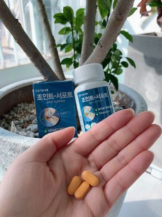 에이치알팜 조인트-서포트 보스웰리아 MSM 650mg x 120정 — 5점을 준 리뷰어가 2021년 4월 올린 사용 사진