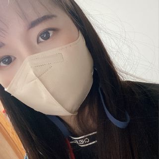 애니가드 셋업메베마스크 (대형 4컬러 + 중형 4컬러) — 4.5점을 준 리뷰어가 2022년 4월 올린 사용 사진