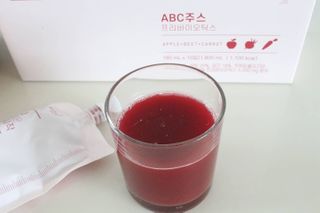 본리브 나 다운 시작 ABC주스 프리바이오틱스 — 5점을 준 리뷰어가 2021년 1월 올린 사용 사진