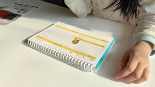리훈 차일드라이크 워킹스마일 초등학생 스터디플래너 저학년/ 고학년 — 4.5점을 준 리뷰어가 2023년 2월 올린 사용 사진