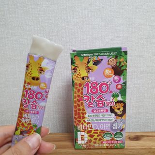 다나음 180도 칼슘젤리+아연면역젤리 — 5점을 준 리뷰어가 2021년 12월 올린 사용 사진