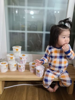 젤리벨리 솜사탕 2종-딸기치즈케이크, 바닐라 — 5점을 준 리뷰어가 2021년 12월 올린 사용 사진