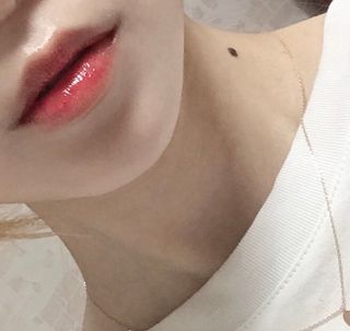 아이디플라코스메틱 페이스핏 투명 립 핏러 — 5점을 준 리뷰어가 2021년 5월 올린 사용 사진